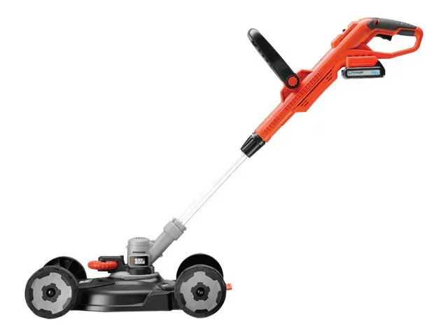 Black & Decker Strimmer STC1820CM-QW - Græstrimmer - ledningfri - 18 V - 7400 opm - 28 cm - inkl. 1x2Ah Batteri