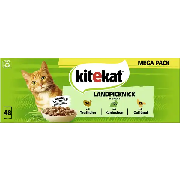 Katze Nassfutter Portionsbeutel Landpicknick in Sauce