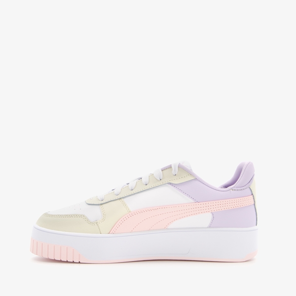 Puma Carina Street dames sneakers wit/paars