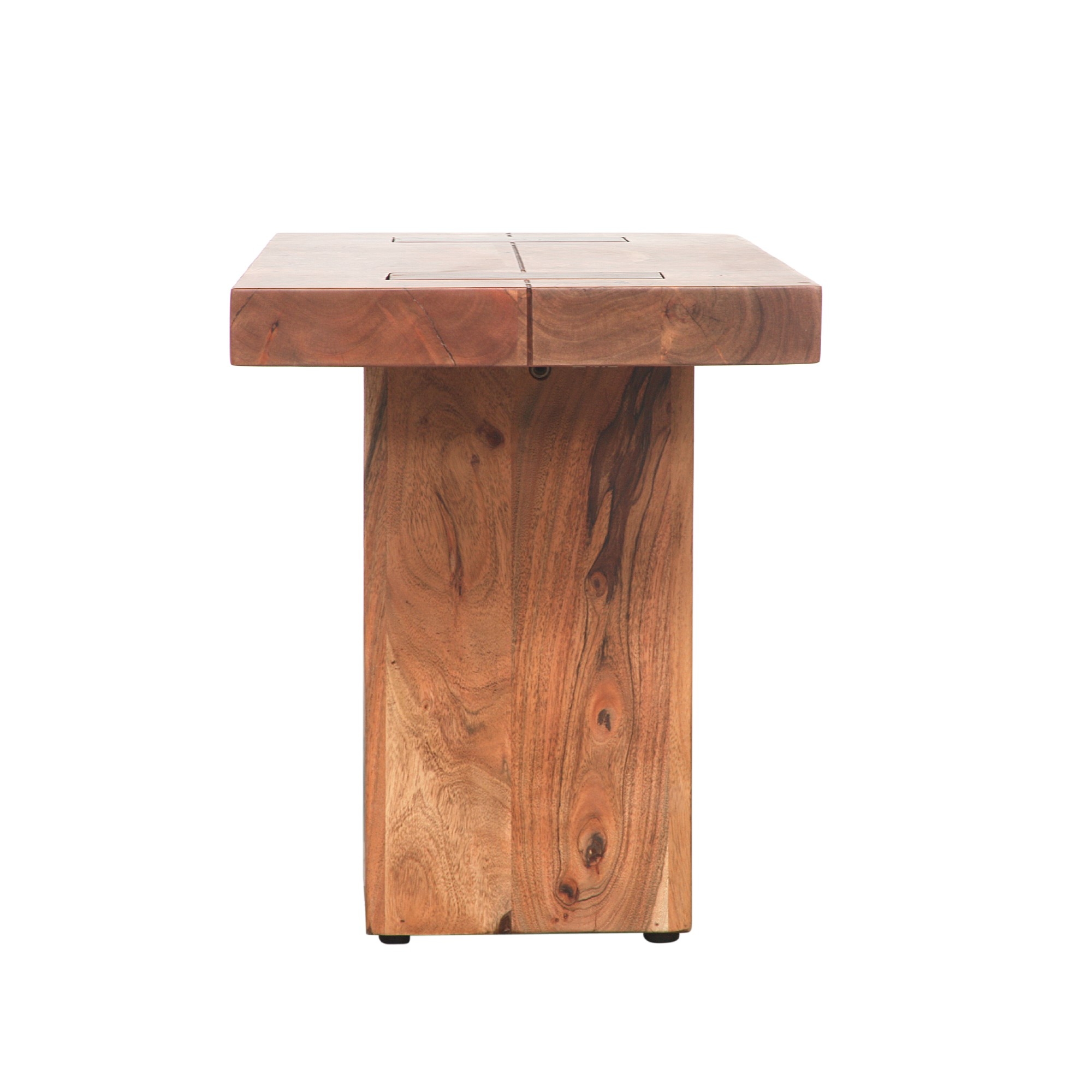 Sitzbank 'Carlo', natur, B 180 cm, H 45 cm, T 40 cm von fischer's lagerhaus