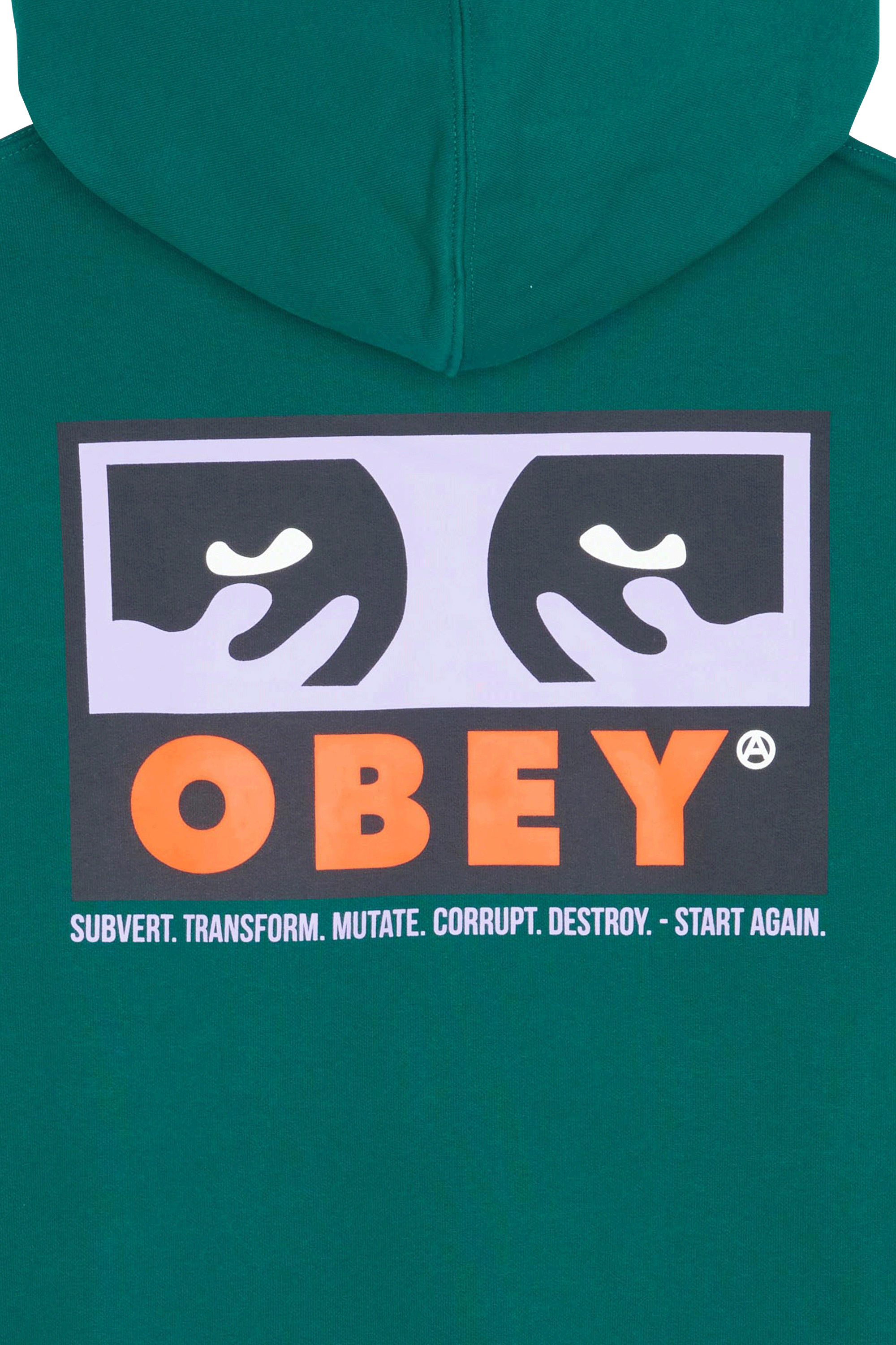 OBEY Hoodie OBEY SUBVERT Vert