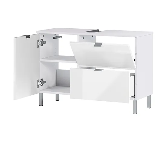 Waschbeckenunterschrank »Mauresa«, groß, weiß