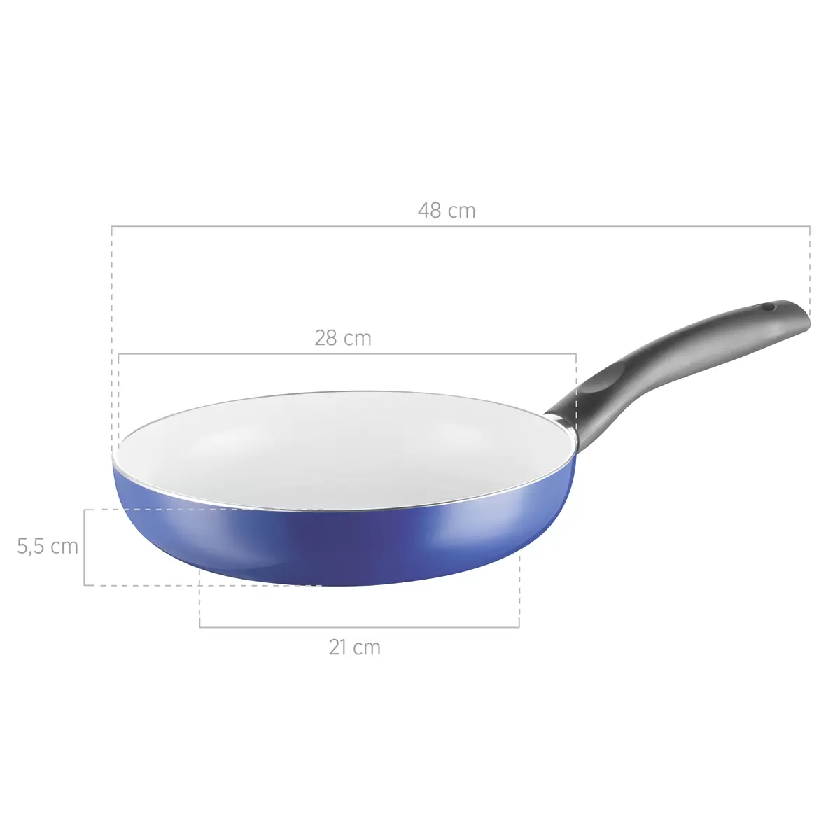 Bratpfanne HARRIOT Blau