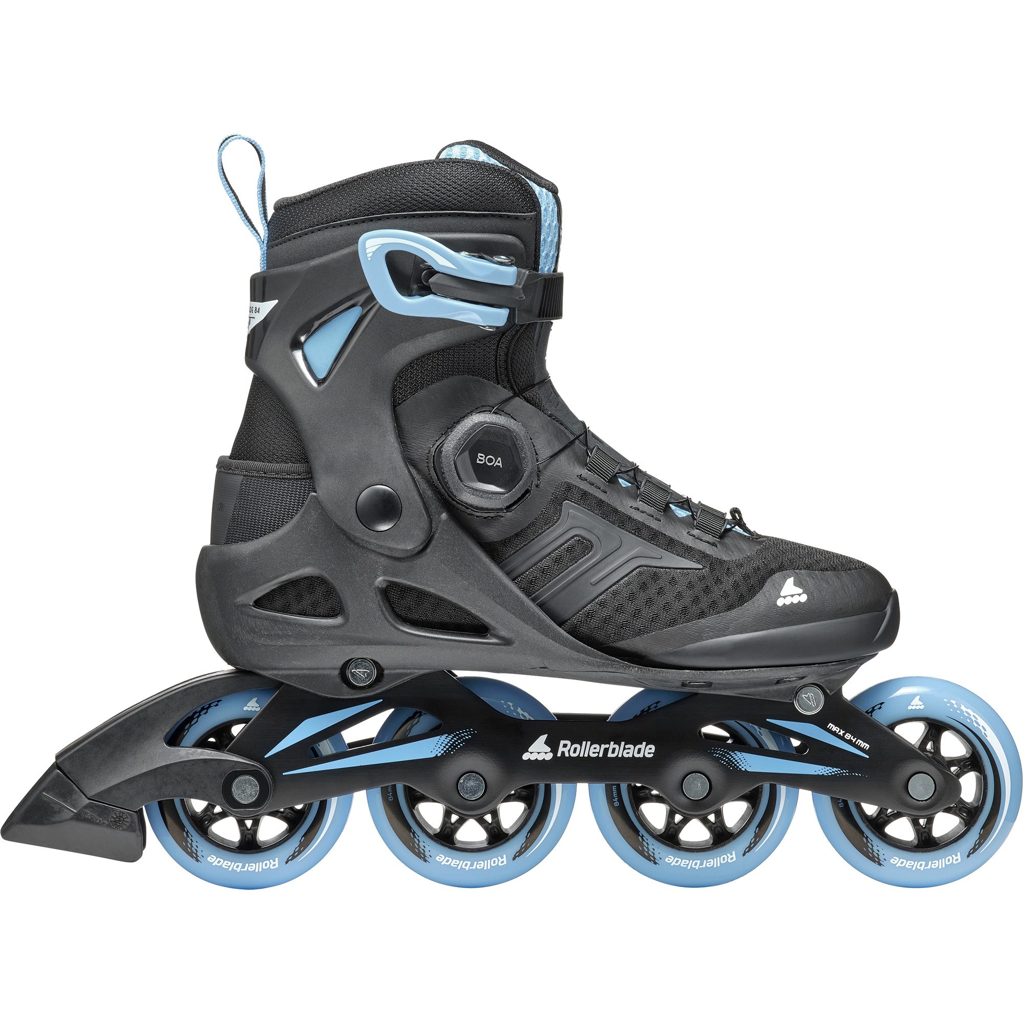 Rollerblade Macroblade 84 BOA Inlineskates Damen schwarz
