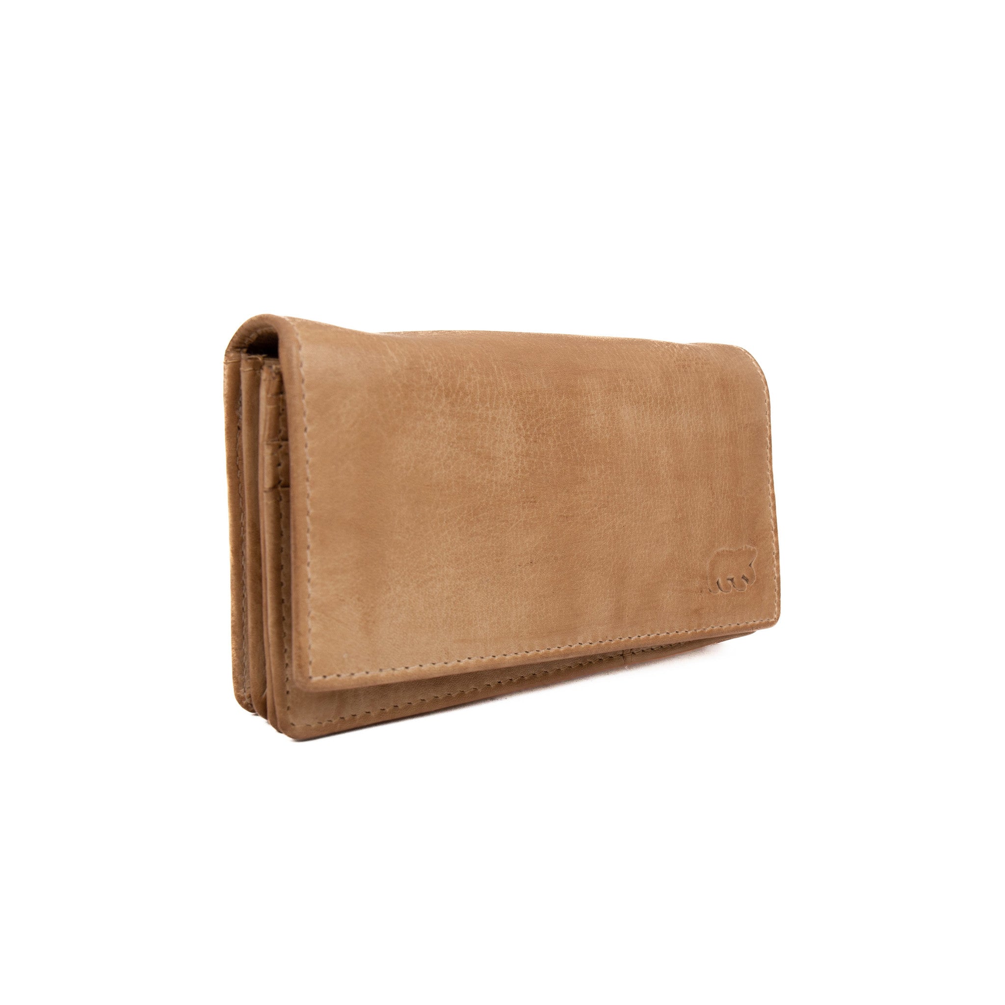 Overslag portemonnee 'Brigitte' ivory - CP 6700