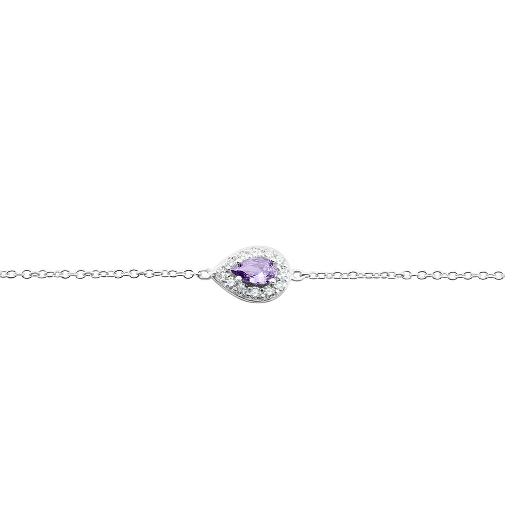 Bracelet Argent Tania Oxydes De Zirconium