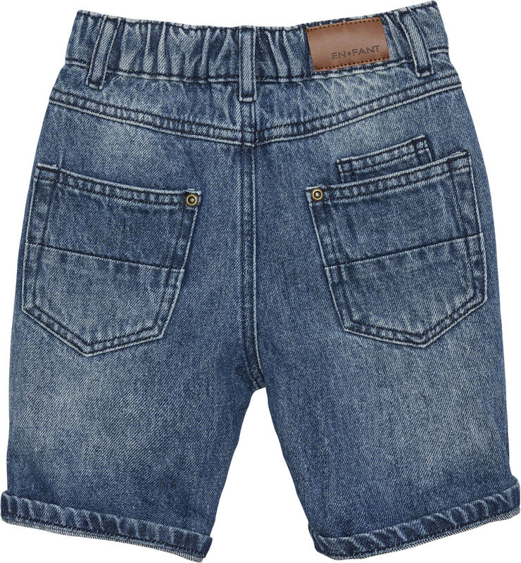 En Fant Shorts Denim Blue denim