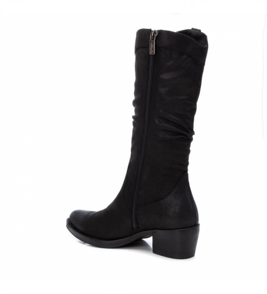 Botas Refresh 170238 pretas - Altura do salto: 5 cm -