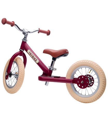 TryBike Laufrad - Steel - Vintage Ausgabe - Rot