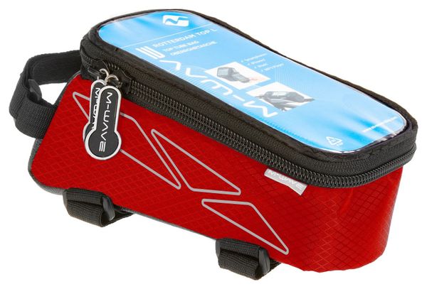 Sacoche de tube supérieur M-WAVE Rotterdam Top L rouge