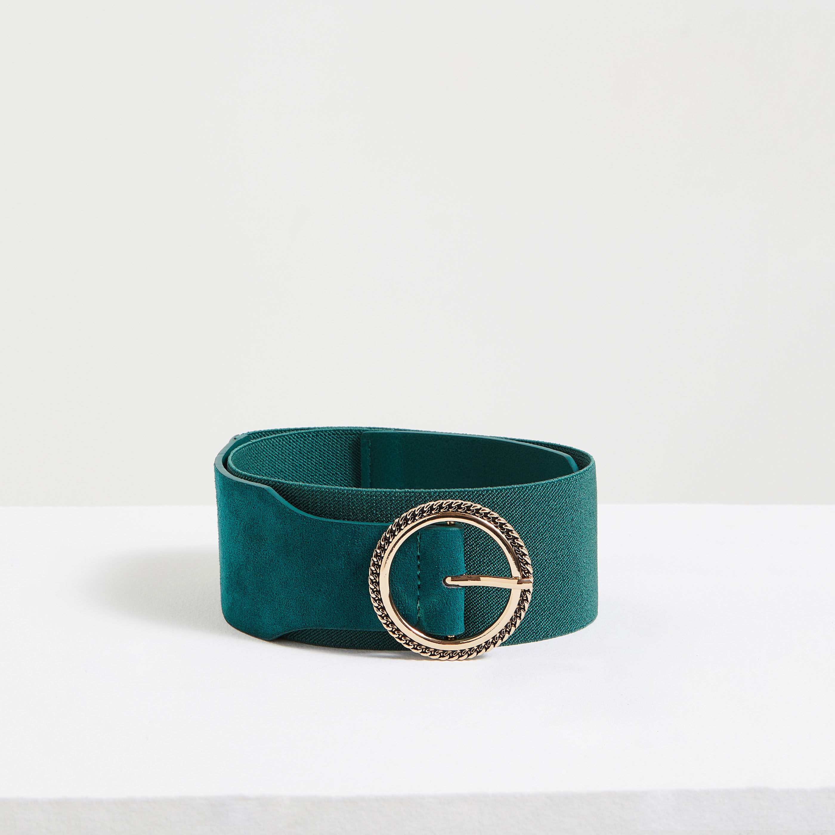 Ceinture large femme - VERT