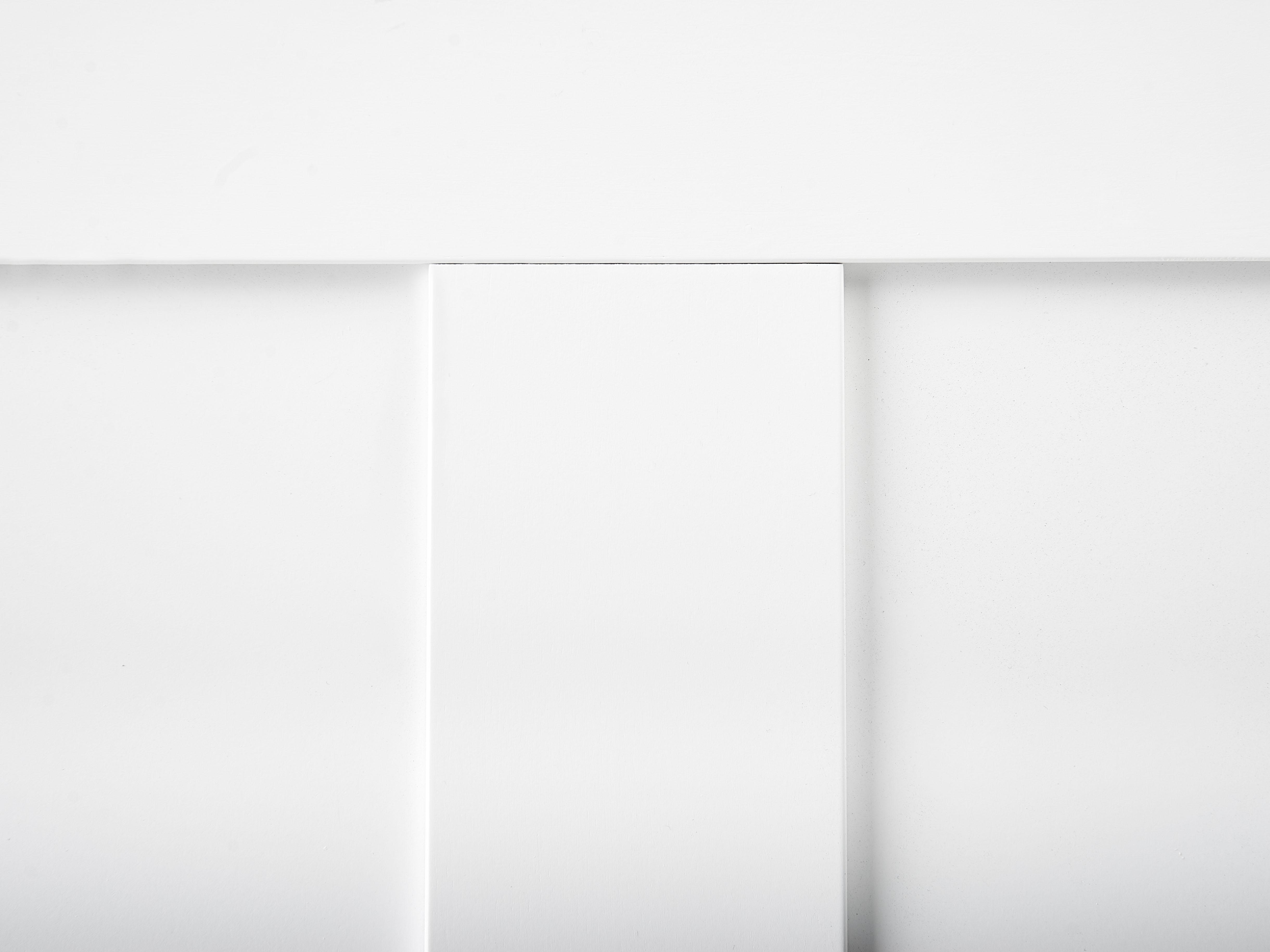 Bed Hout CHAMPAGNAT 180 x 200 cm Wit