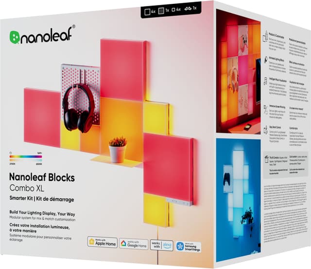 Nanoleaf Blocks combo startsæt N8100K02-10CB (10-pakke)