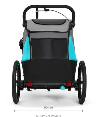 Kinderkraft Nava Sykkelvogn, Hawaiian Blue