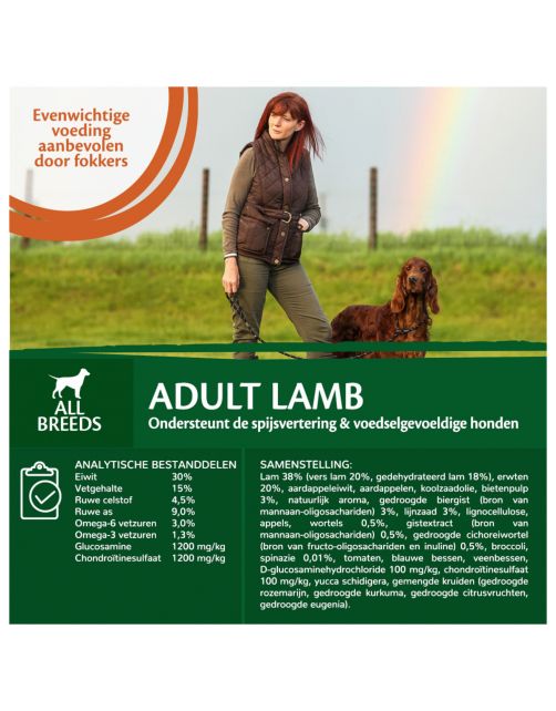 Wellness Core Grain Free Dog Adult Lam - Hondenvoer