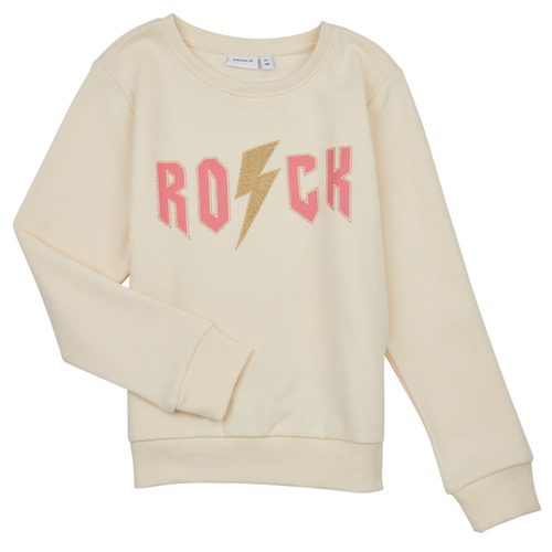 Name it - NKFLOFFINA LS SWE BRU PS - Beige