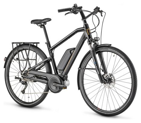 Vélo de Ville Électrique Moustache Samedi 28.1 Shimano Altus 9V 400 Wh 700mm Noir Mat 2023
