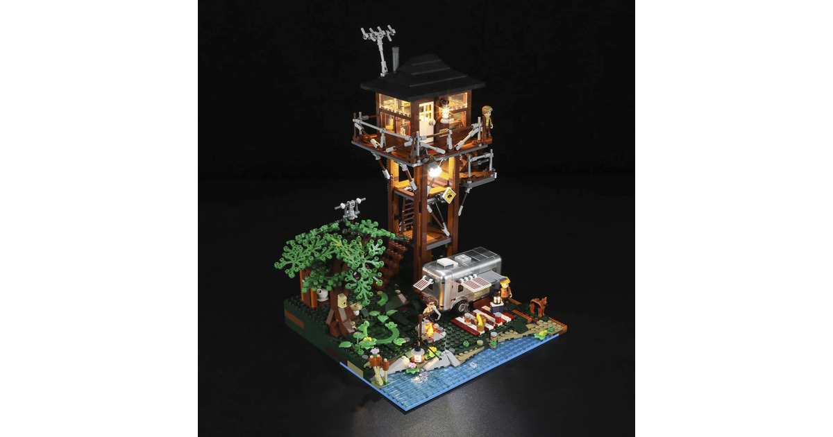 LumibricksRetro House - Lookout Campground Constructiespeelgoed  (F9022V2.0)