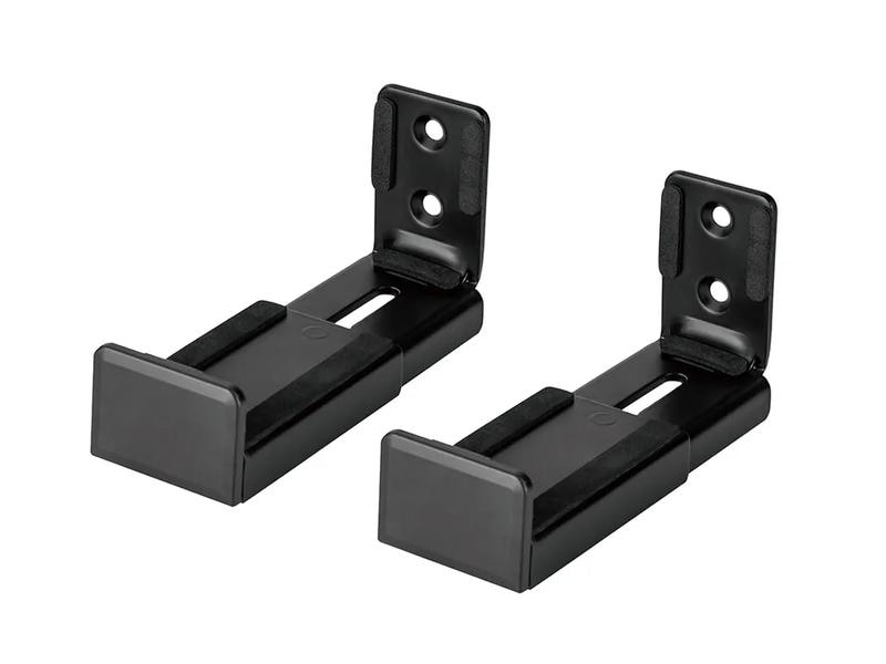 NEOMOUNTS Wandhalterung AWL29-550BL1 bis 15 kg – Schwarz Universelle Soundbar Halterung, tiefenverstellbar (9-15.4 cm) - Schwarz