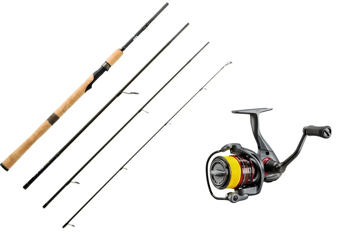 Lawson Escapade Haspel 4-D 7'3-15g/Okuma Ceymar Spinning Spooled C2000a