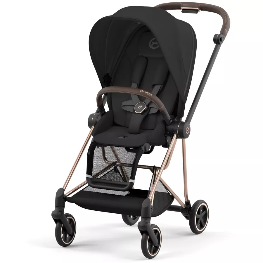 cybex PLATINUM Kombikinderwagen New Mios Rosegold Sepia Black