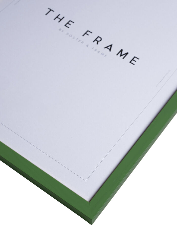 Poster & Frame Green Wood Frame Grøn