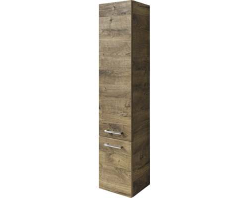 Pelipal Napoli, Cavallino, Milano hoge kast BxHxD 35 x 169 cm x 35 cm Frontkleur eiken ribbeck houtdecor HCT023533BQ136