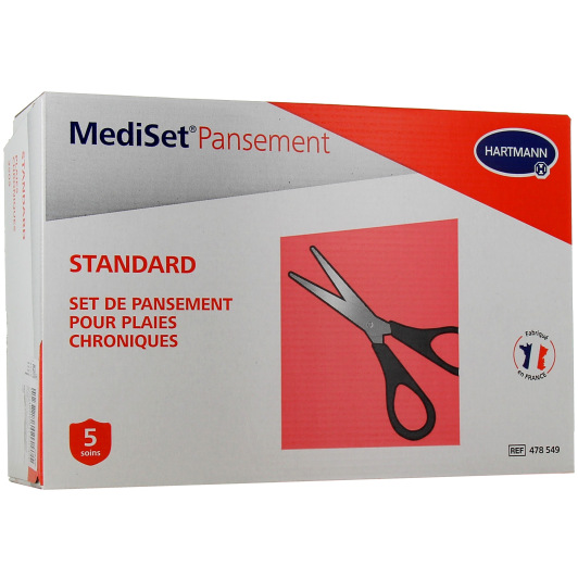 Mediset pansement plaie chronique - Ulcère, escarre - Soin à domicile