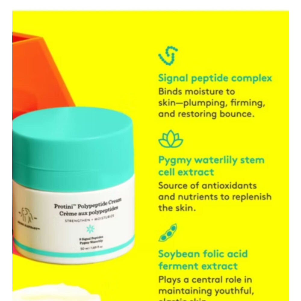 Drunk Elephant Protini Polypeptide Cream Gezichtscrème50 ml