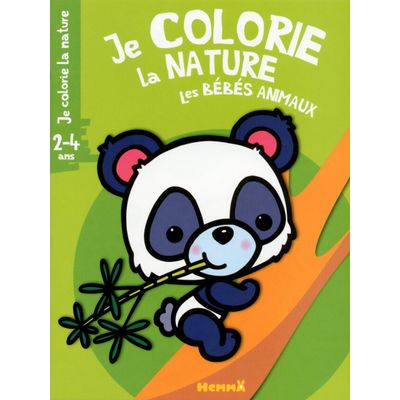 Je colorie la nature (2-4 ans) - les bébés animaux