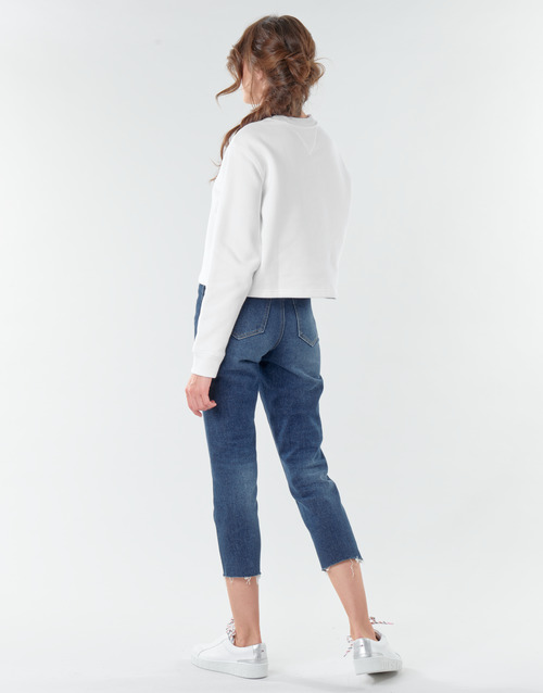 Tommy Jeans - TJW TOMMY FLAG CREW - Blanc