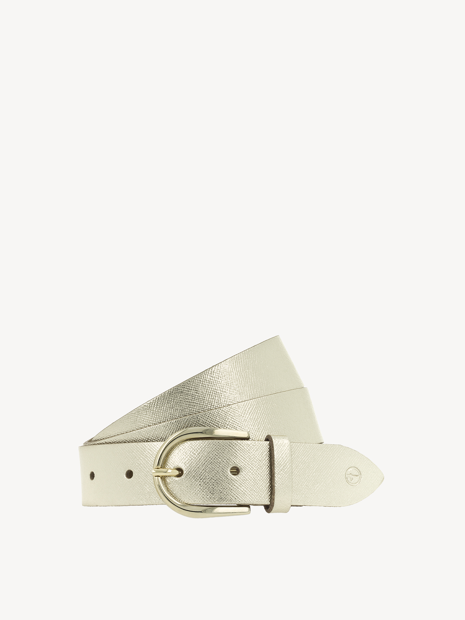 Leren Riem - goud