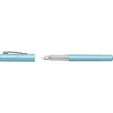 Faber-Castell Füller Grip Pearl Edition Feder F türkis