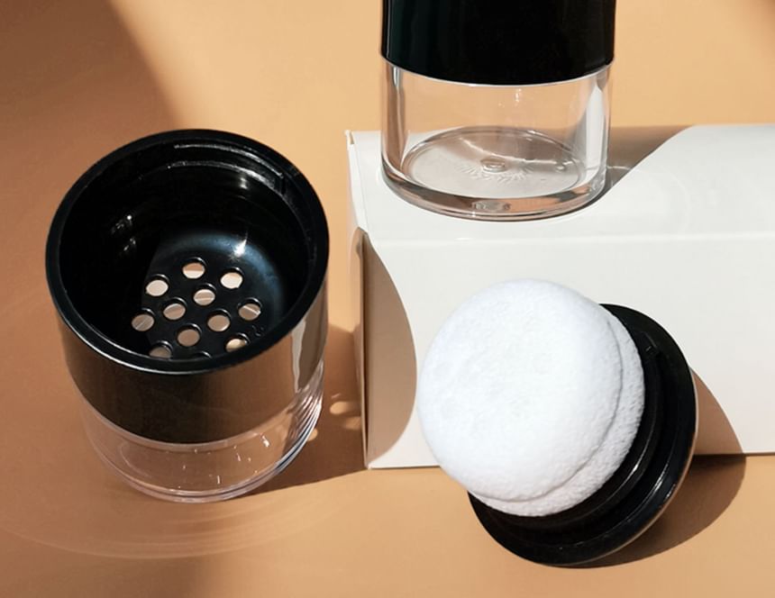 Worthbuy - Reismake-up poederdoos met poederdons