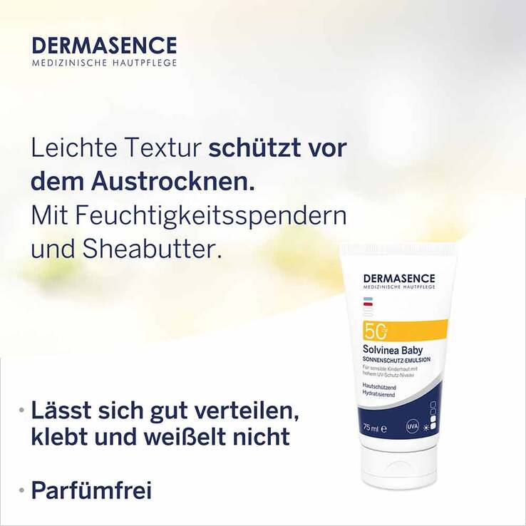 Dermasence Solvinea Baby Creme LSF 50, 75 ml
