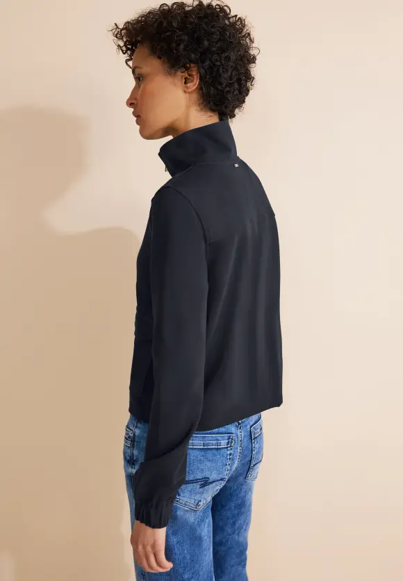 Loose Fit Jacke - deep blue