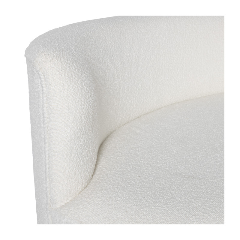 Teddy loveseat - wit - 71x120x71 cm