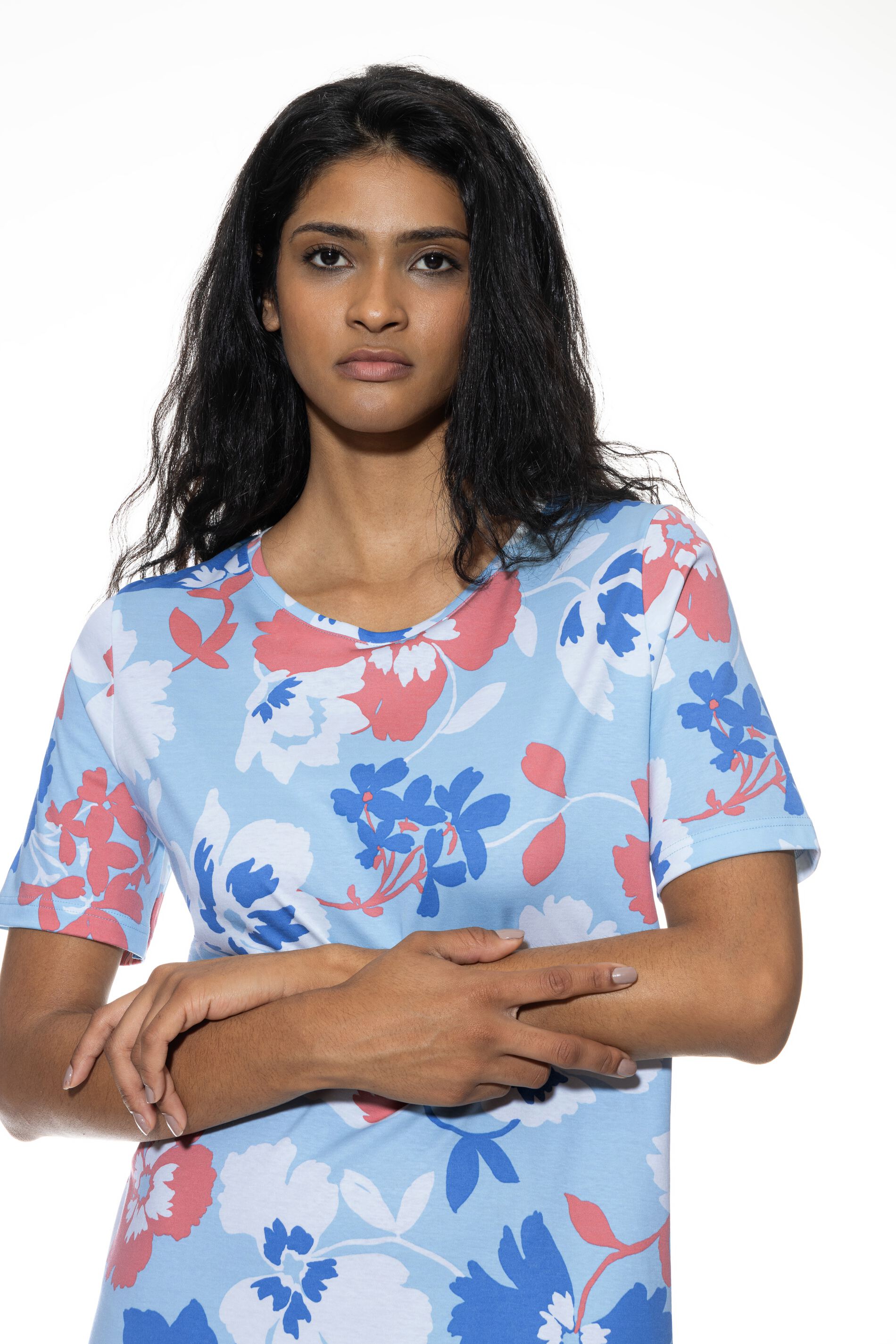 Nachthemd kurzarm<br>Serie Springrose