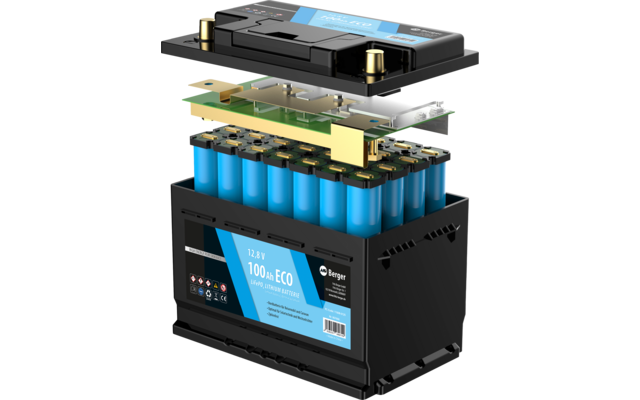Berger LiFePO4 Lithium Batterie Eco 100 Ah 12V