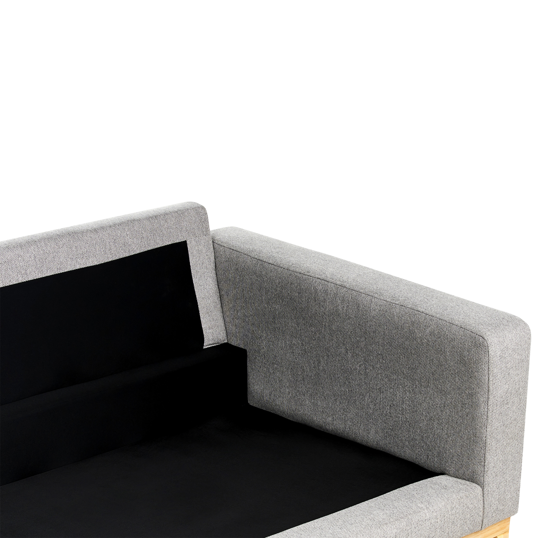 Beliani - SIGGARD - Tweezitsbank - Grijs - Polyester