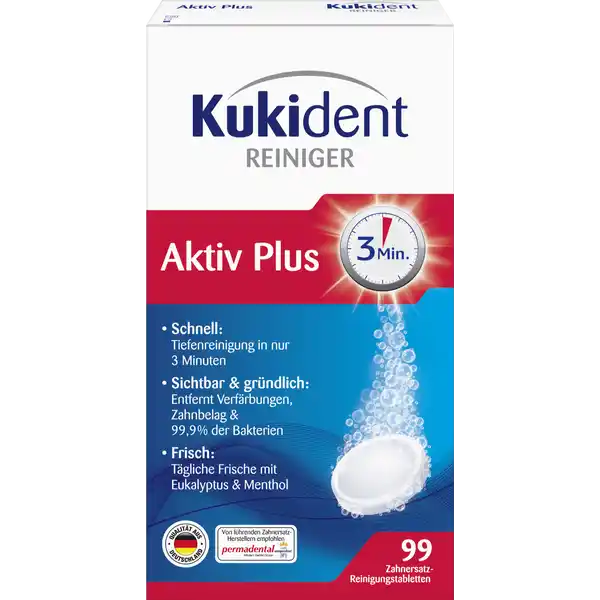 Aktiv Plus Reiniger Gebissreiniger-Tabs