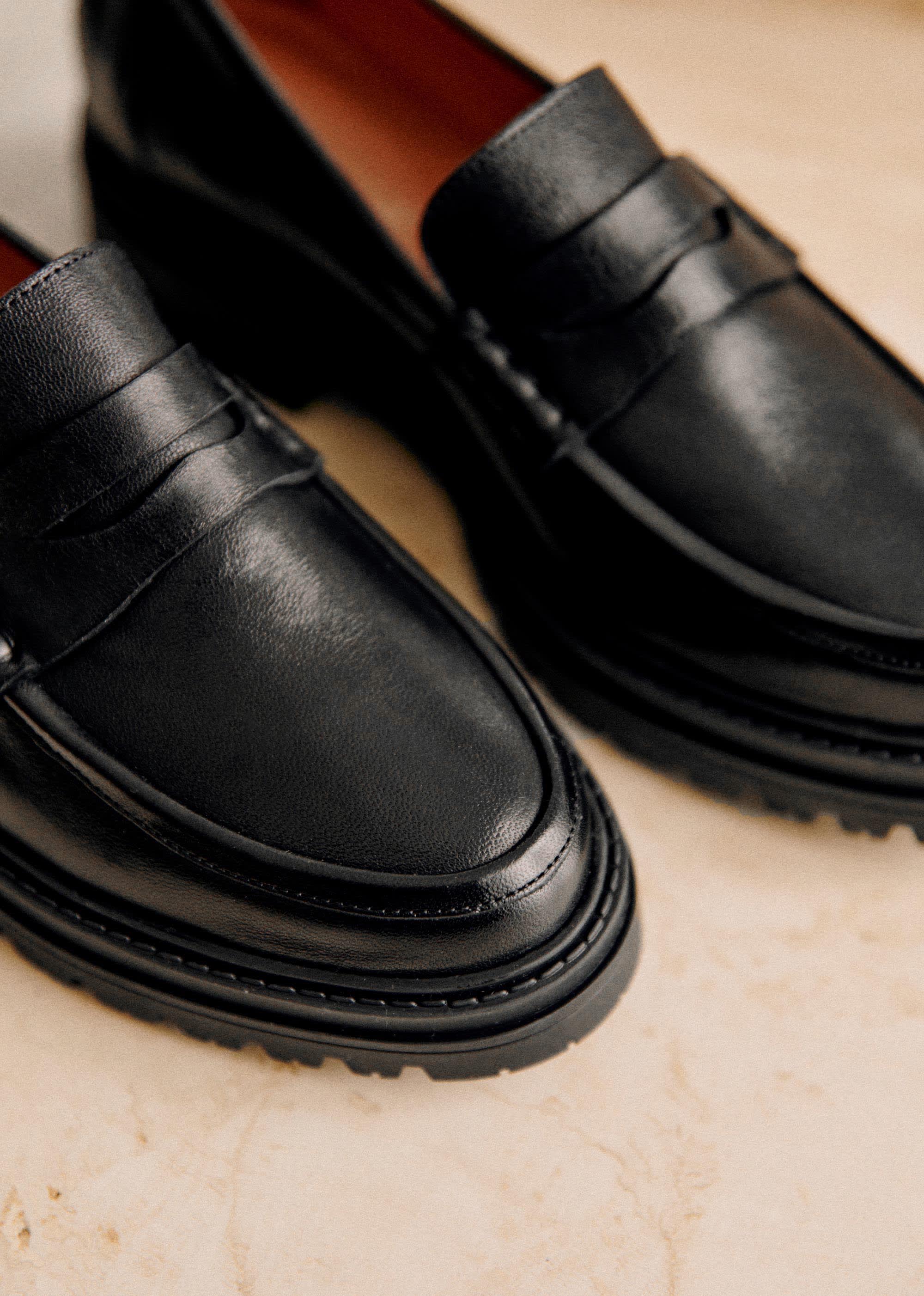 Mocassins Albane - Noir Lisse - SOULIERS/SOULIERS Mocassins 5906304