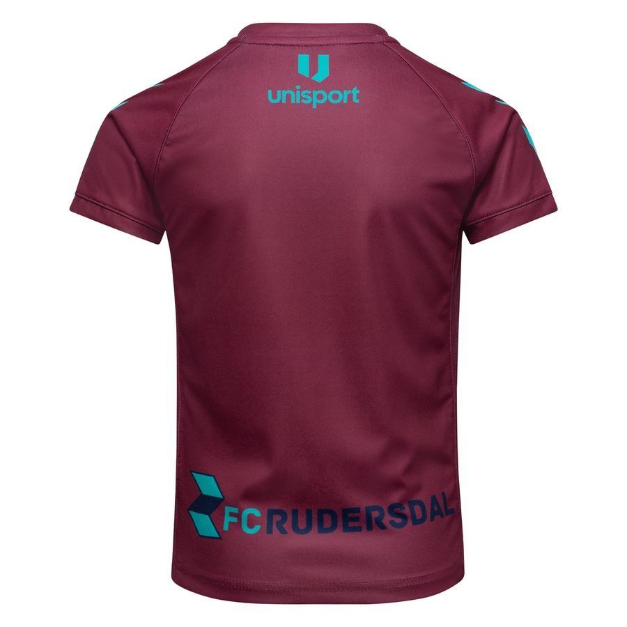 FC Rudersdal Maillot Domicile - Bordeaux Enfant - Inkl. Navn & Nummer