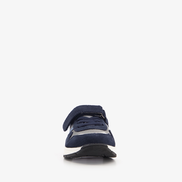 TwoDay leren jongens sneakers met blauwe details
