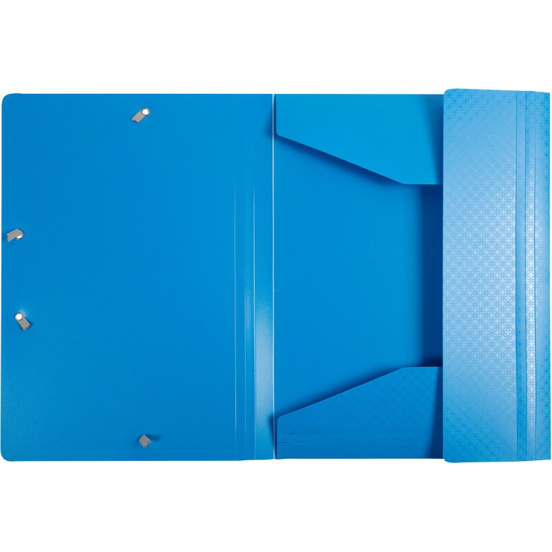 Chemise à élastique 3 rabats plastique Forever Young Exacompta 24 x 32 cm - Dos 3 cm couleurs assorties