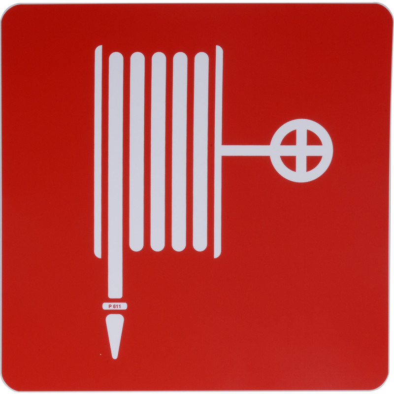 Sticker plaats blusmiddel 20x20cm