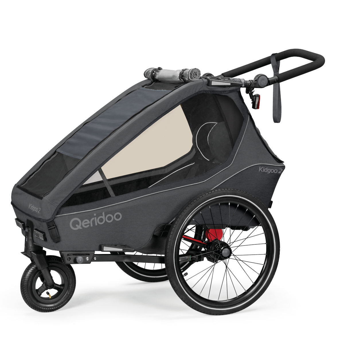Qeridoo Qeridoo Fahrradanhänger Kidgoo 2