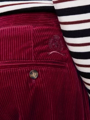 Calças chino de veludo cotelê Crest Relaxed Fit