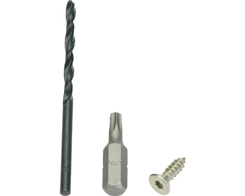 Konsta verzonken schroevenset 2 voor aluminium onderconstructie 3,9x13 mm 100 stuks