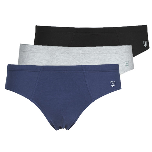 Mariner - PACK COTON BIO X3 Negro / Marino / Gris